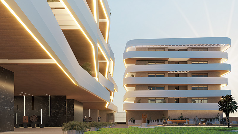 Fachada del edificio